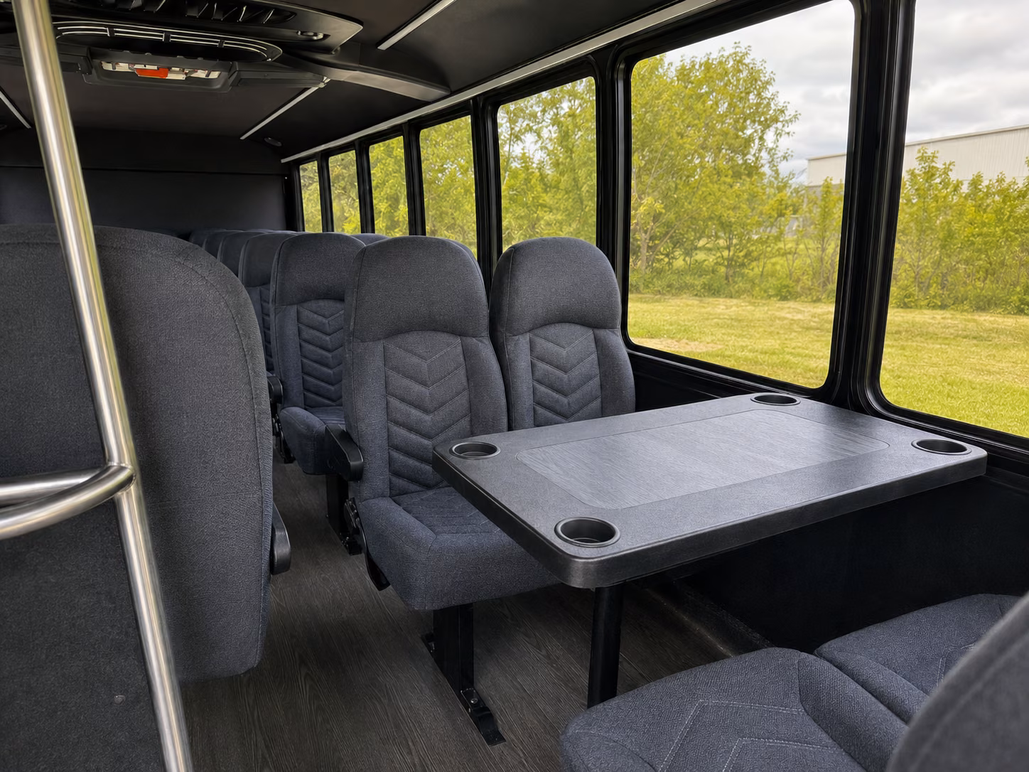 rochester corporate event transportation onboard seating