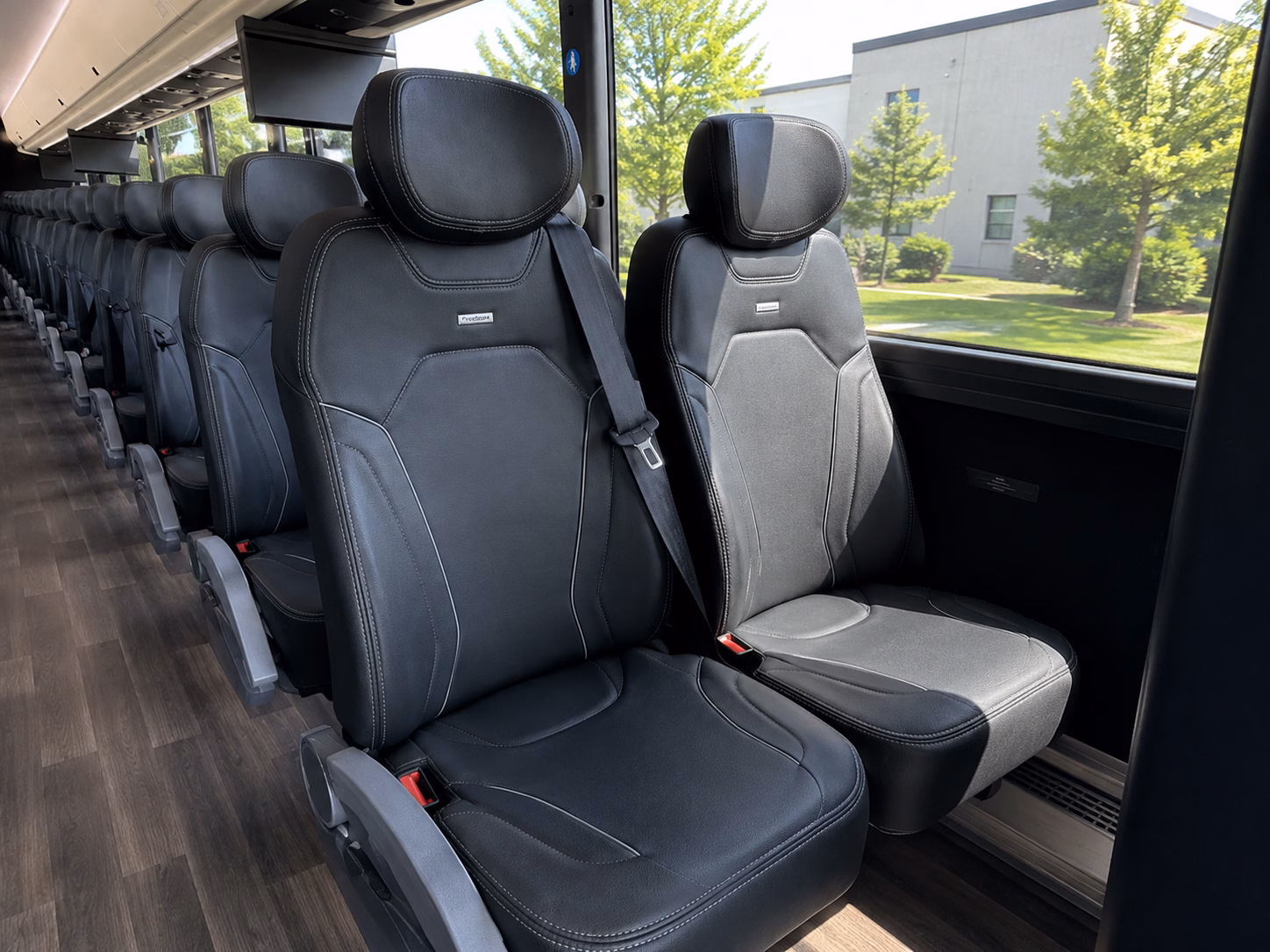 rochester employee transportation onboard seating